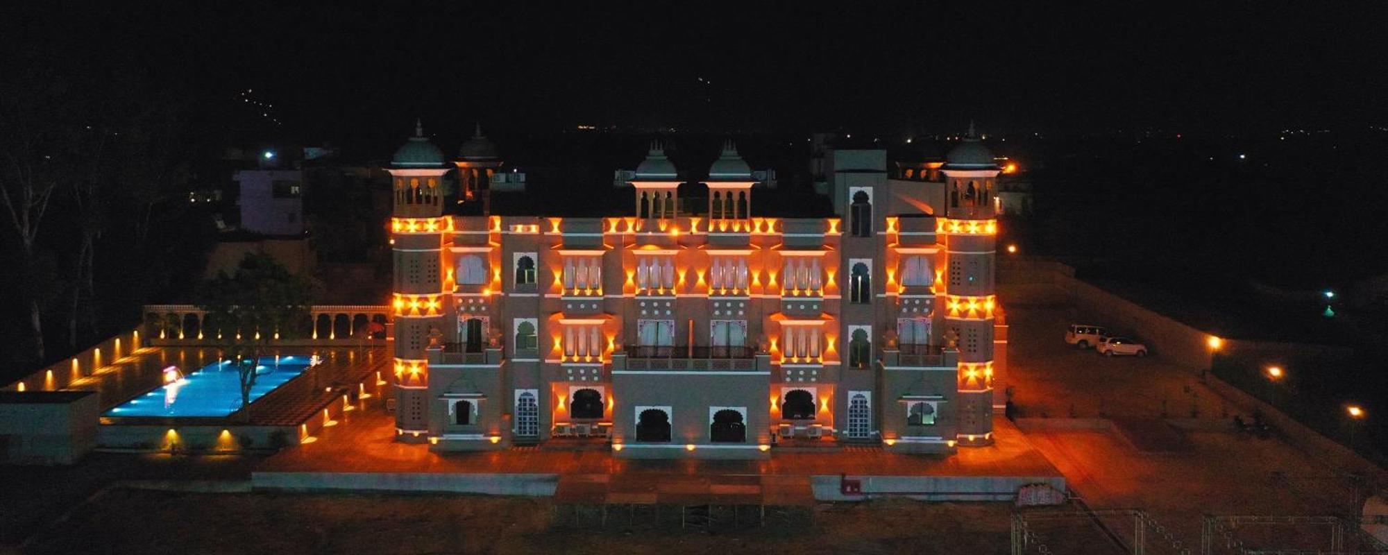 ホテル The Biletha Bagh ウダイプル エクステリア 写真
