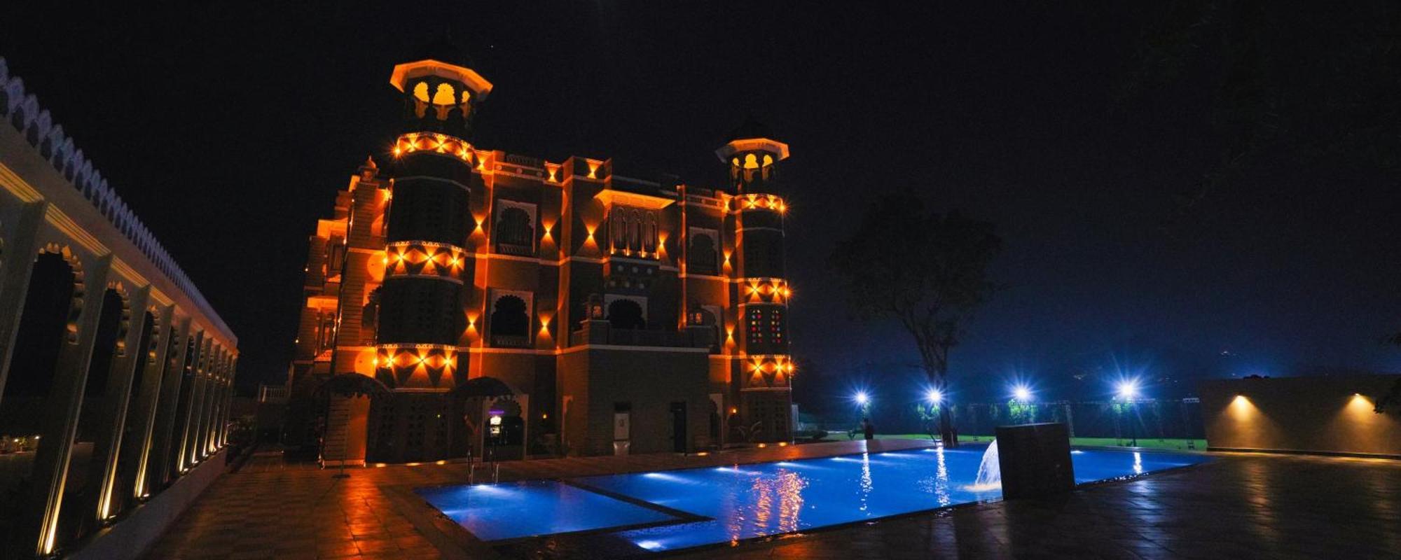 ホテル The Biletha Bagh ウダイプル エクステリア 写真
