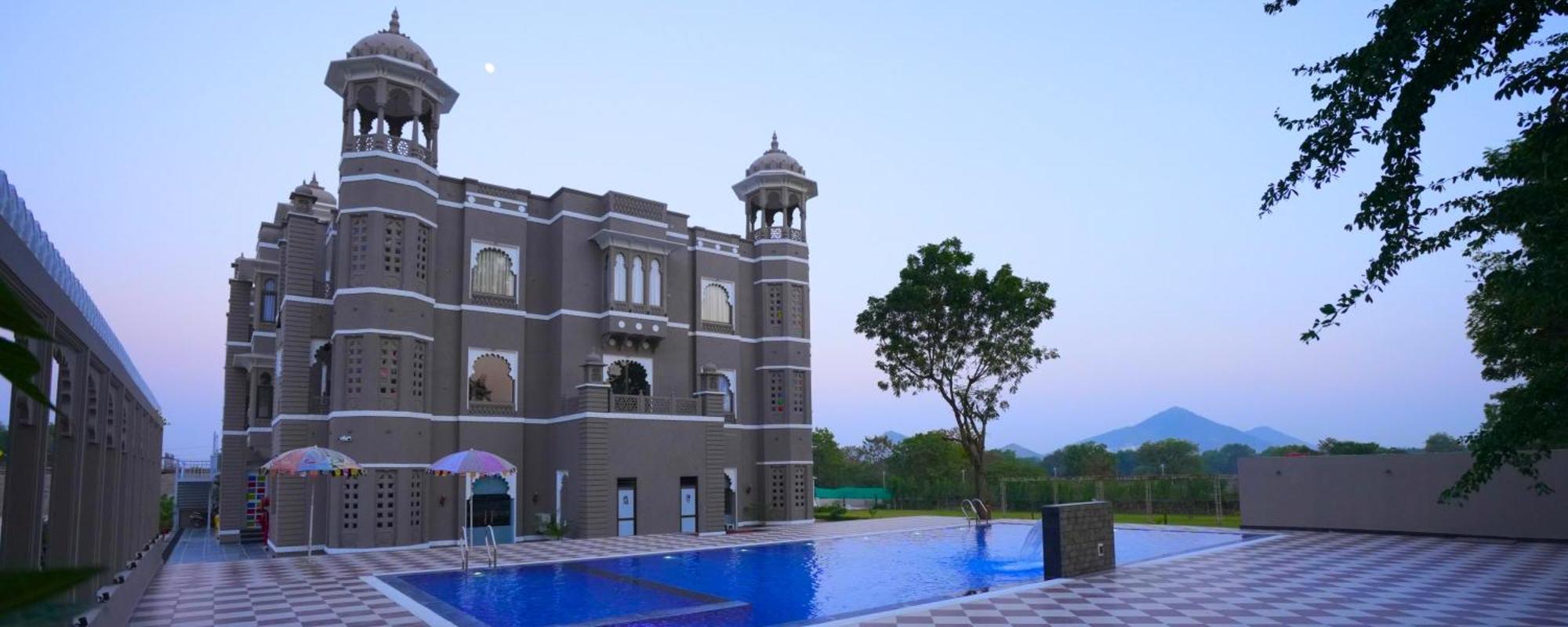 ホテル The Biletha Bagh ウダイプル エクステリア 写真